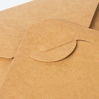 Lancheira feita sob encomenda do papel de embalagem do PE de Logo Printing 337g 18g para levar embora caixas para o alimento