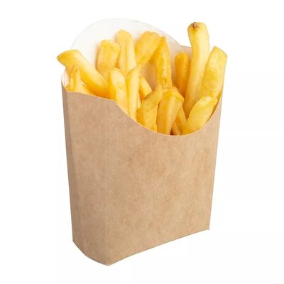 o Pe descartável de 220gsm Pantone revestiu a batata de batatas fritas Chips Box Packaging do papel de embalagem