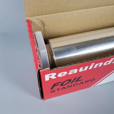 Umidade - restauração da prova que envolve o rolo descartável biodegradável da folha de alumínio dos utensílios de mesa 28mm