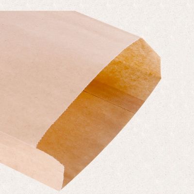 40gsm ao saco de papel à prova de graxa amigável CMYK do fast food de 150gsm Eco para o alimento do óleo