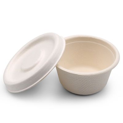 as bacias de salada descartáveis da sopa do papel de 1oz 2oz 4oz com tampas repartem copos