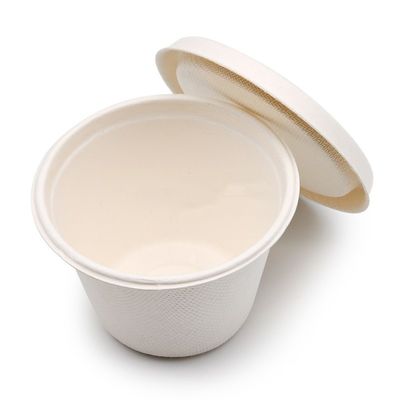 as bacias de salada descartáveis da sopa do papel de 1oz 2oz 4oz com tampas repartem copos