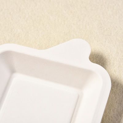 alimento Tray For Party da sobremesa da celulose de 7g Mini Sugarcane Biodegradable Bagasse Tableware
