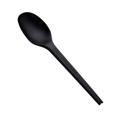 Colher Compostable da faca da forquilha 165mm do grupo da cutelaria dos utensílios de mesa CPLA do partido dos utensílios com guardanapo
