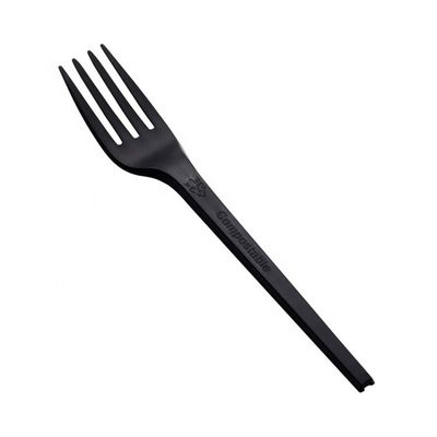 Colher Compostable da faca da forquilha 165mm do grupo da cutelaria dos utensílios de mesa CPLA do partido dos utensílios com guardanapo