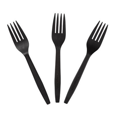 Colher Compostable da faca da forquilha 165mm do grupo da cutelaria dos utensílios de mesa CPLA do partido dos utensílios com guardanapo