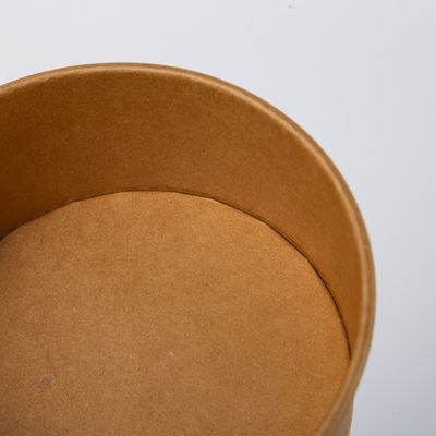42oz 1300ml em volta das grandes bacias descartáveis dos utensílios de mesa descartáveis biodegradáveis para a sopa quente
