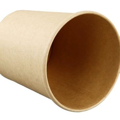 Sopa descartável revestida do copo de papel do PE 8oz 12oz que serve as bacias de papel do partido para o alimento frio quente