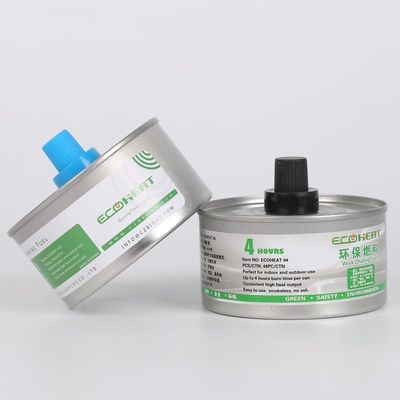 o feltro de lubrificação do equipamento do alimento 4H que aquece por atrito o queimador sem fumaça do prato aquecendo-se por atrito do combustível enlata para o hotel