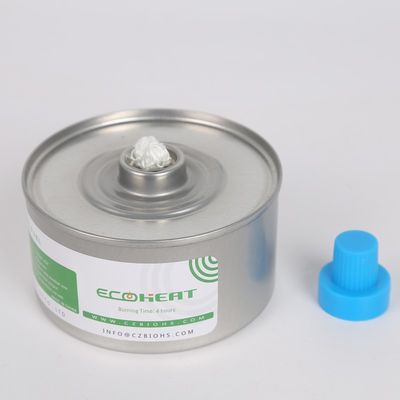 o feltro de lubrificação do equipamento do alimento 4H que aquece por atrito o queimador sem fumaça do prato aquecendo-se por atrito do combustível enlata para o hotel