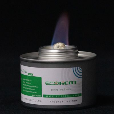 latas de cozimento do combustível do prato aquecendo-se por atrito do feltro de lubrificação de 4.4cm para o aquecedor de alimento dos pratos aquecendo-se por atrito