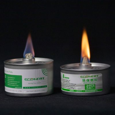 a cozinha de 7oz 8hr que cozinha aquecer-se por atrito do feltro de lubrificação abastece a lata ajustável do combustível do aquecedor de alimento do bufete
