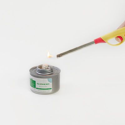 24 calores seguros líquidos do feltro de lubrificação acessível do bloco 6 horas que aquecem por atrito o gel do combustível com feltro de lubrificação