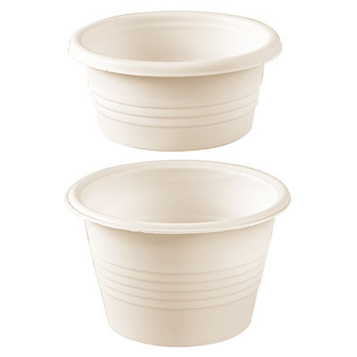 Copos descartáveis da parcela do molho de tempero dos utensílios de mesa da fécula de milho 4OZ com tampas