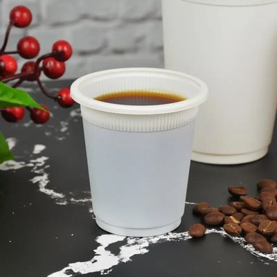 a fécula de milho do PLA 16oz bio remove a bebida Starbucks dos copos de café copos quentes da bebida