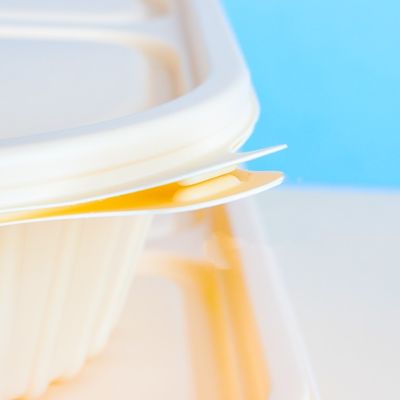 Utensílios de mesa Bento Biodegradable Cornstarch Food Containers da fécula de milho de 10 compartimentos da polegada 3