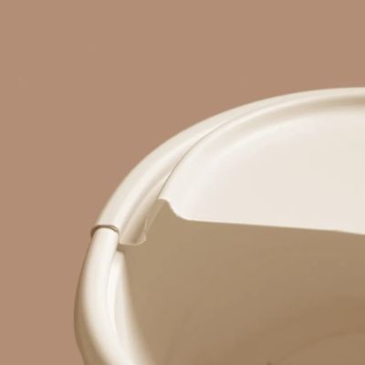 800ml 1050ml biodegradáveis removem a bacia de fruto da fécula de milho dos recipientes com tampa