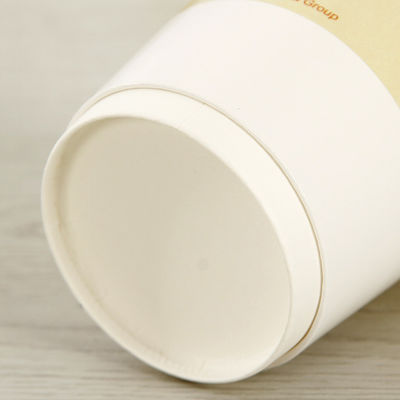 copo de papel descartável da dupla camada do copo de café do Livro Branco do uso de 16oz 500cc único